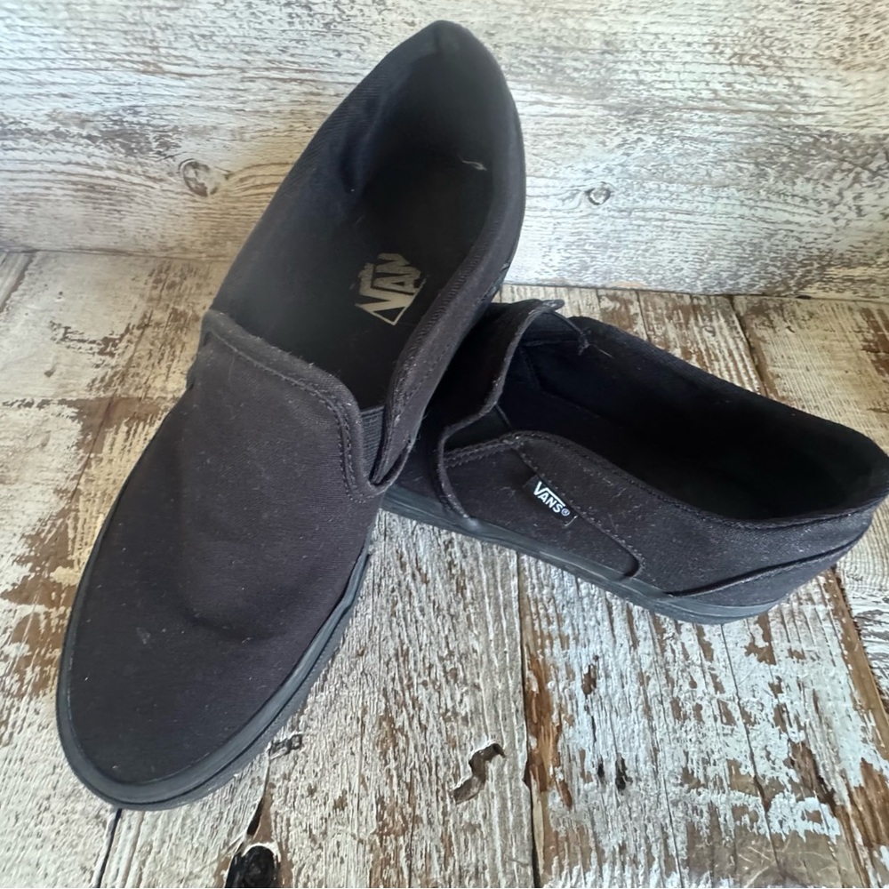 Vans Women’s Classic Black Slip-On Sneakers